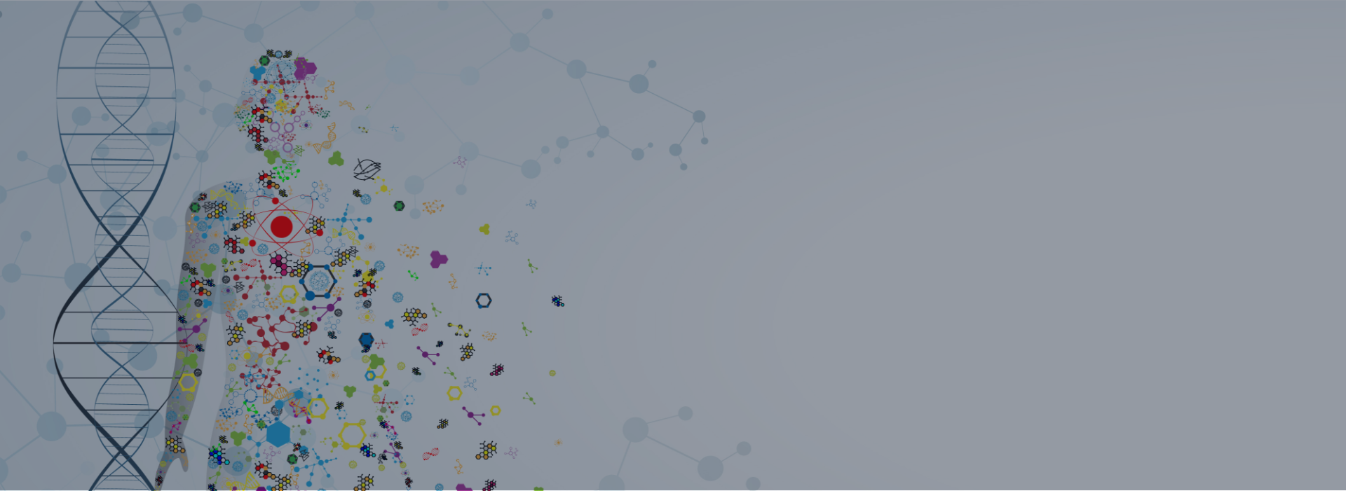 遺伝子情報の背景画像